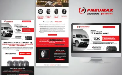 Campanha real da Studyu para Pneumax — Bridgestone e Firestone, ES